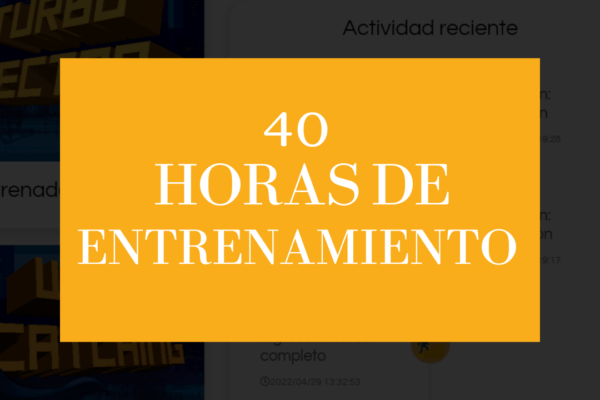 40 horas de entrenamiento