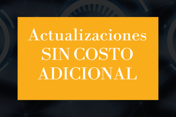 Actualizaciones sin costo adicional