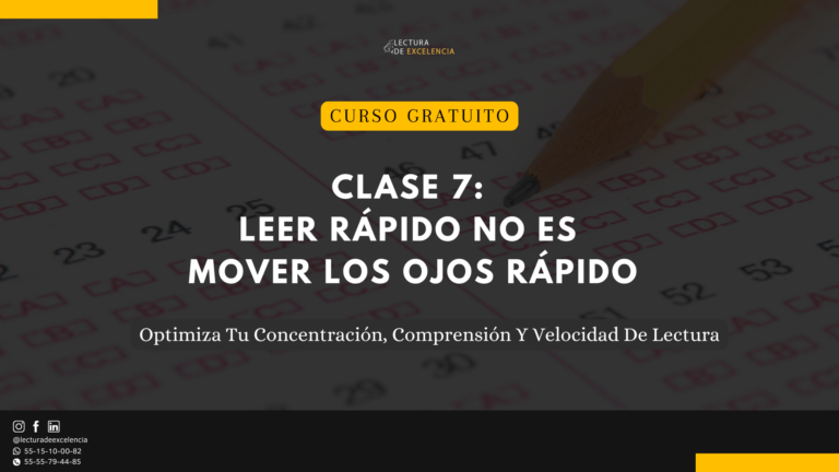 Clase 7: leer rápido